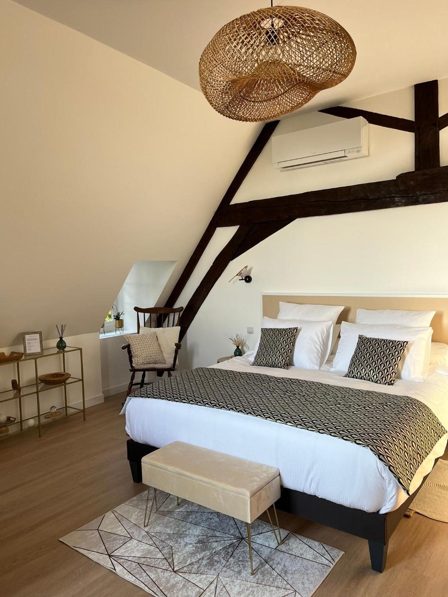 O2 Tours Bed & Breakfast Ourouer-les-Bourdelins Bagian luar foto